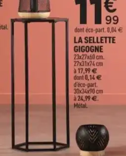 Centrakor La lampe 15x23 cm. bambou et métal. offre