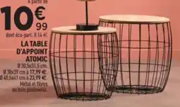 Centrakor La table d'appoint atomic 030,5x31,5 cm. offre