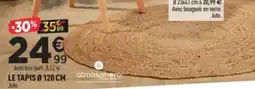 Centrakor Le tapis ø 120 cm offre