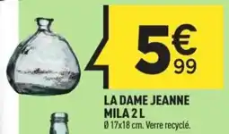 Centrakor La dame jeanne mila offre