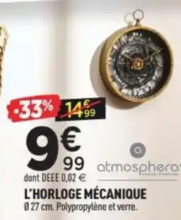 Centrakor L'horloge mécanique offre