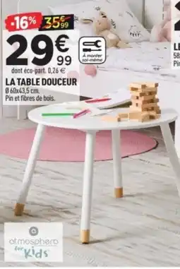 Centrakor La table douceur 060x43,5 cm. offre
