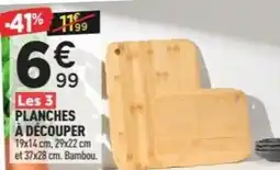 Centrakor Planches à découper offre