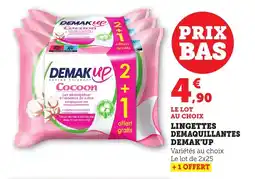 Bi1 Lingettes demaquillantes demak'up offre