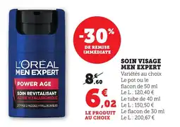 Bi1 Soin visage men expert offre