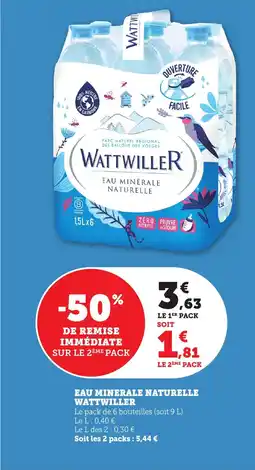 Bi1 Eau minerale naturelle wattwiller offre