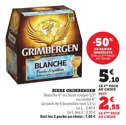 Bi1 Biere grimbergen offre