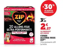 Bi1 Cubes allume feux zip offre