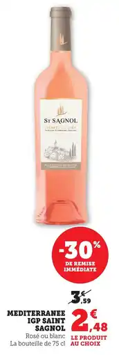 Bi1 Mediterranee igp saint sagnol offre