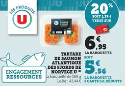 Bi1 Tartare de saumon atlantique des fjords de norvege u offre