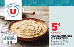 Bi1 Tarte pommes u 6 parts offre