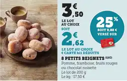 Bi1 8 petits beignets offre