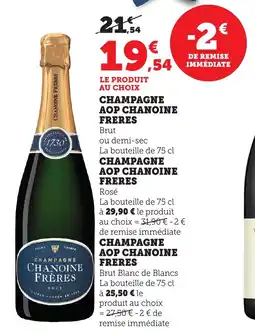 Bi1 Champagne aop chanoine freres offre