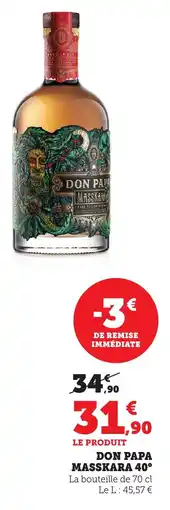 Bi1 Don papa masskara 40° offre