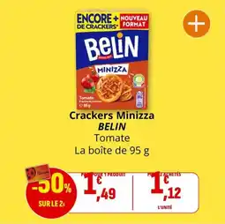 Coccinelle Supermarché Crackers minizza belin offre