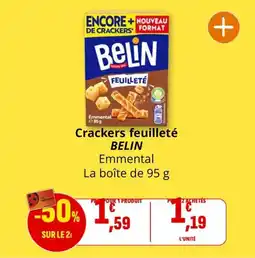 Coccinelle Supermarché Crackers feuilleté belin offre