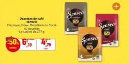 Coccinelle Supermarché Dosettes de café senseo offre