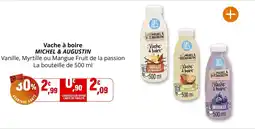 Coccinelle Supermarché Vache à boire michel & augustin offre