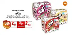 Coccinelle Supermarché Yaourt à boire yop yoplait offre