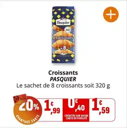 Coccinelle Supermarché Croissants pasquier offre