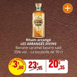 Coccinelle Supermarché Rhum arrangé les arrangés divins offre