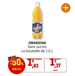 Coccinelle Supermarché Orangina offre