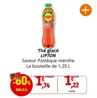 Coccinelle Supermarché Thé glacé lipton offre