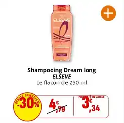 Coccinelle Supermarché Shampooing dream long elseve offre