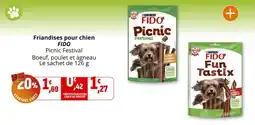 Coccinelle Supermarché Friandises pour chien fido offre