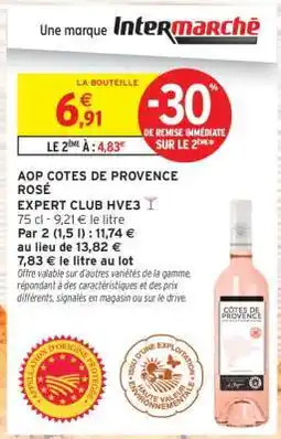 Intermarché Hyper AOP CÔTES DE PROVENCE ROSÉ offre