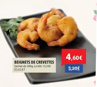 Gel 2000 Beignets de crevettes offre