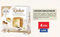 Gel 2000 4 Rochers vanille/praline offre