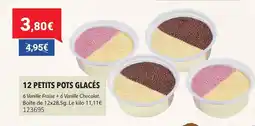Gel 2000 12 petits pots glacés offre