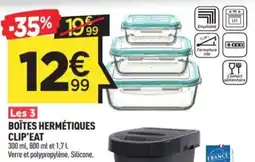 Centrakor Boîtes hermétiques clip'eat offre