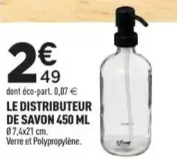 Centrakor Le distributeur de savon offre