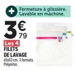 Centrakor Filets de lavage offre