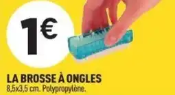Centrakor La brosse à ongles offre