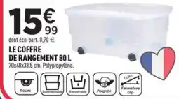 Centrakor Le coffre de rangement offre