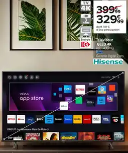 Carrefour Market Téléviseur qled 4k offre