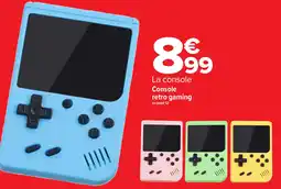 Carrefour Console retro gaming offre