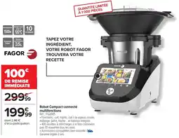 Carrefour Robot compact connecté multifonctions offre
