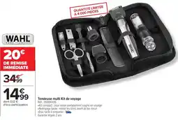 Carrefour Tondeuse multi kit de voyage offre