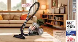 Carrefour Aspirateur sans sac offre