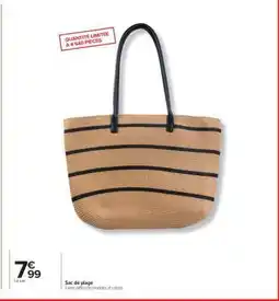 Carrefour Sac de plage offre
