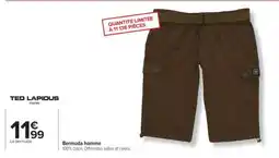 Carrefour Bermuda Homme offre