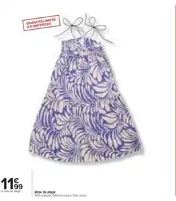 Carrefour Robe de plage offre