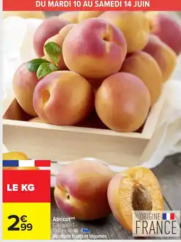 Carrefour Market Abricot offre