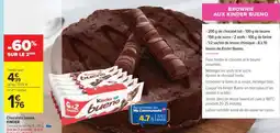 Carrefour Chocolats bueno KINDER offre