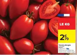 Carrefour Tomate allongée coeur offre
