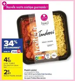 Carrefour Poulet cuisiné offre